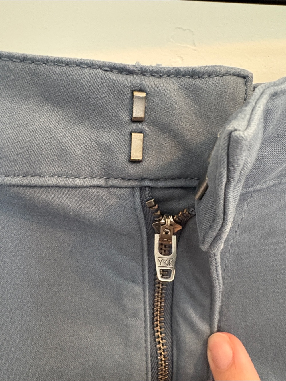 Banana Republic Blue Casual Shorts size 8, like new - Picture 2 of 8